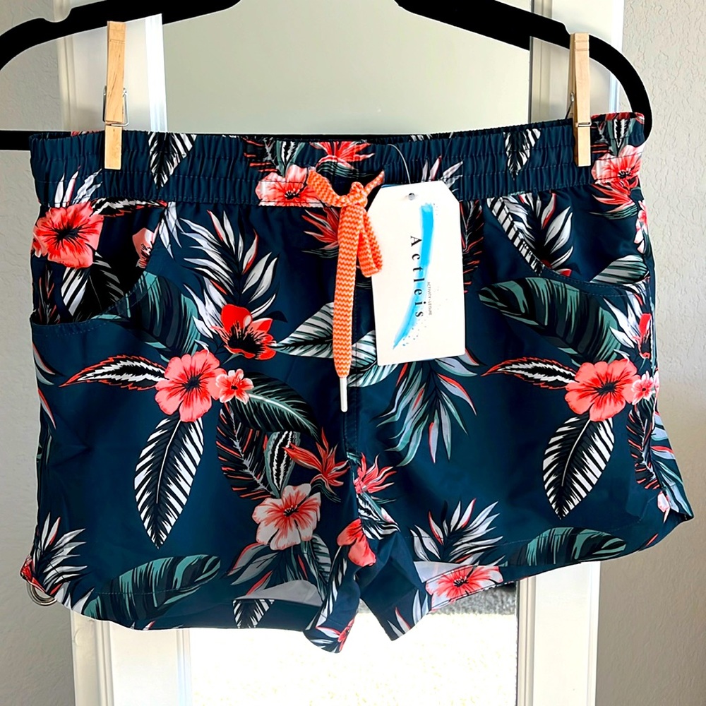 Board shorts, navy, large